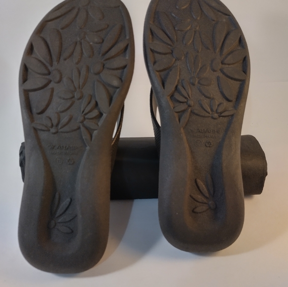 Okabashi Flip-flops, Black, Sz L.  Men or Women's - Picture 4 of 4
